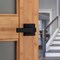 Kwikset Kwikset Singapore Contemporary Matte Black Entry Door Knob 1-3/4 in. 97402-912 - alternate 4